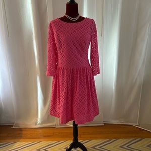 Pink Lily Pulitzer Lace Dress
